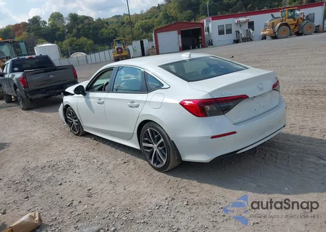 2024 Honda Civic Touring z USA, uszkodzony, nr VIN 2HGFE1F99RH317177